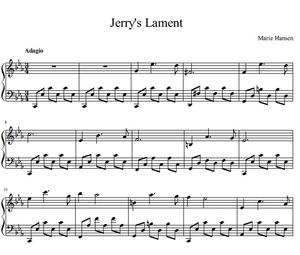 Jerry's Lament (Piano Solo)