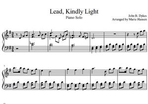 Lead, Kindly Light (Piano Solo)