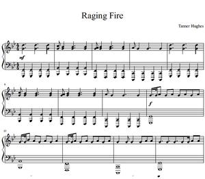 Raging Fire (Piano Solo)