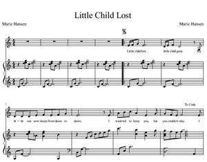 Little Child Lost (Vocal Solo)